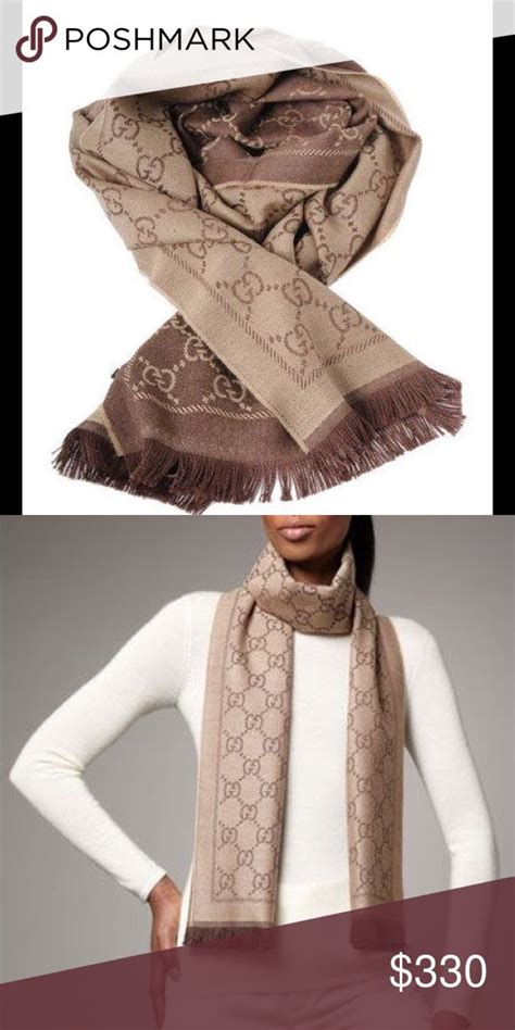 gucci knitted scarf|Gucci scarf celebrities.